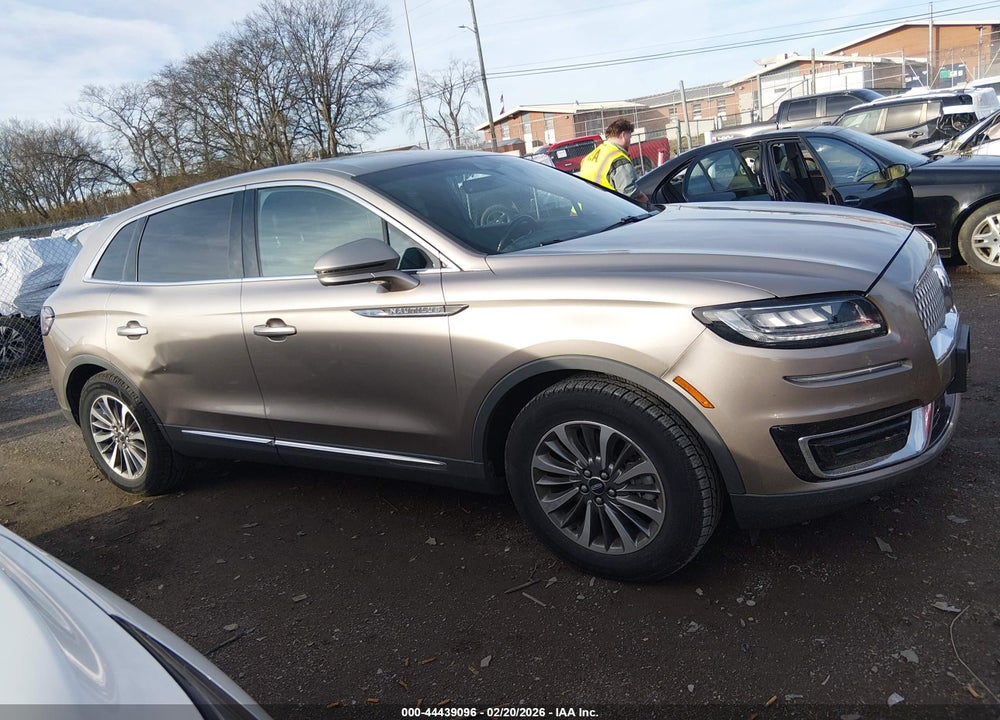 2019 LINCOLN NAUTILUS SELECT VIN: 2LMPJ6K91KBL17099