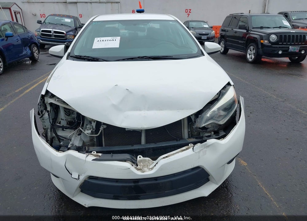 2014 TOYOTA COROLLA L VIN: 5YFBURHEXEP132780