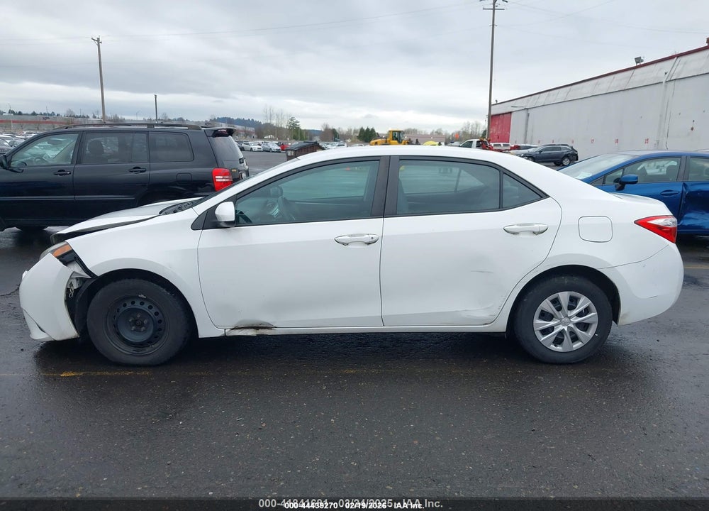 2014 TOYOTA COROLLA L VIN: 5YFBURHEXEP132780