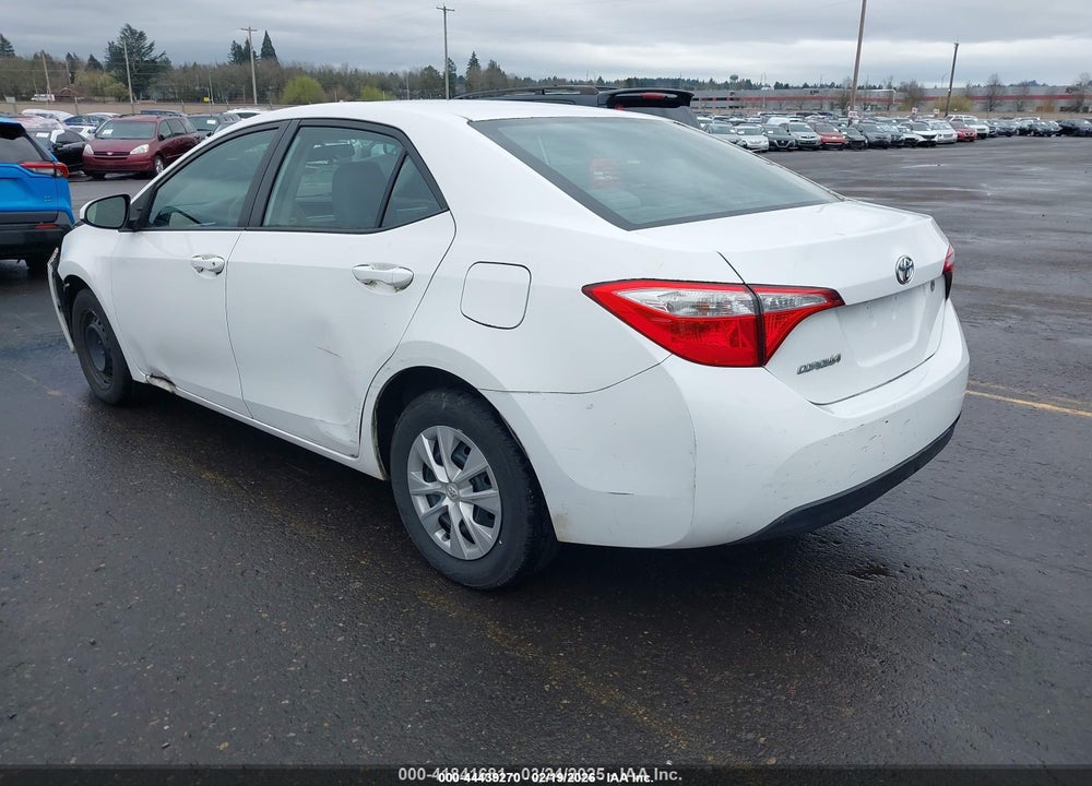2014 TOYOTA COROLLA L VIN: 5YFBURHEXEP132780