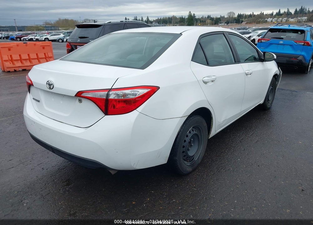 2014 TOYOTA COROLLA L VIN: 5YFBURHEXEP132780