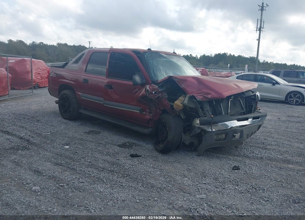 2004 CHEVROLET AVALANCHE 1500 VIN: 3GNEK12T04G161390