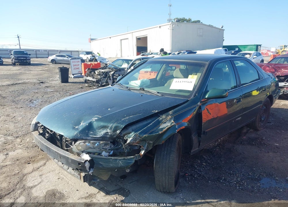 2000 TOYOTA CAMRY LE V6 VIN: 4T1BF22K4YU957362