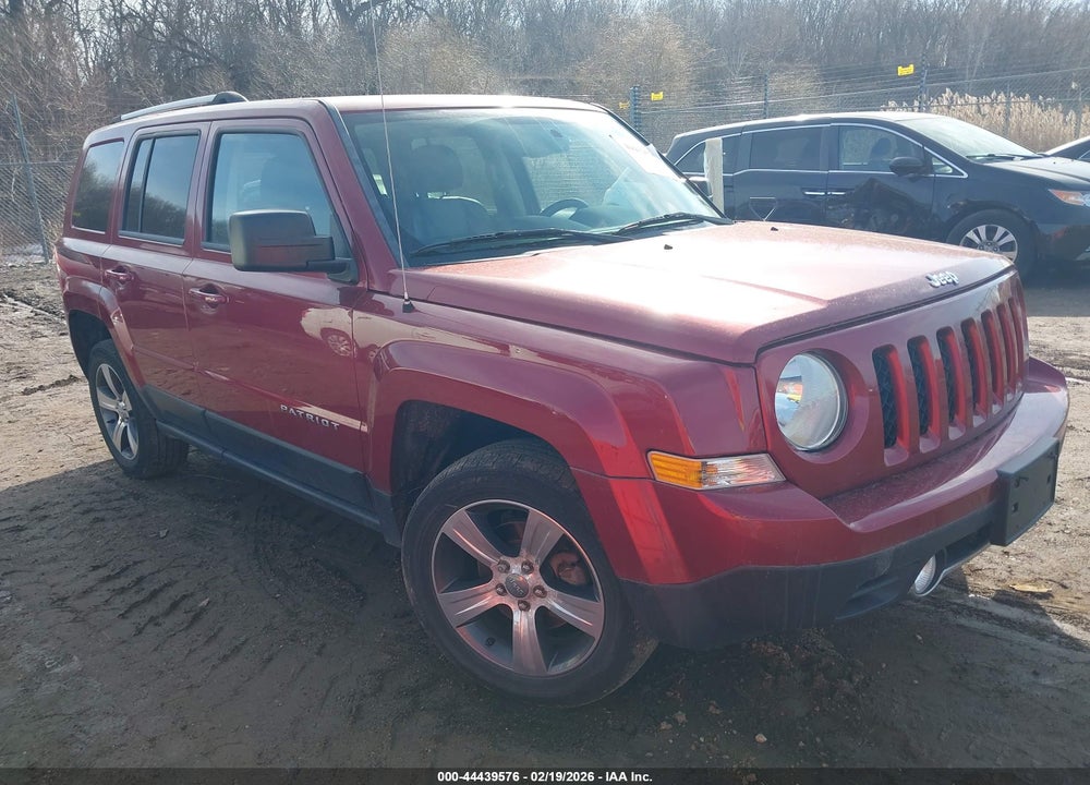 2016 JEEP PATRIOT HIGH ALTITUDE EDITION VIN: 1C4NJPFA0GD600855