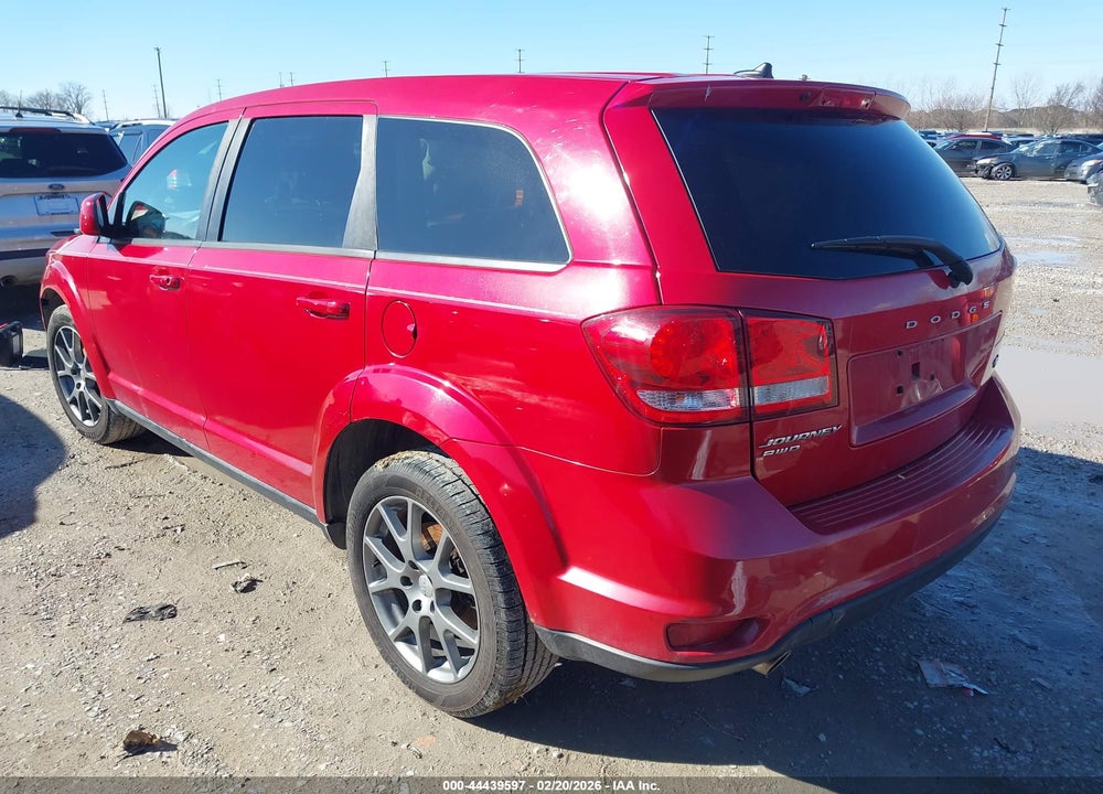 2016 DODGE JOURNEY R/T VIN: 3C4PDDEG7GT140690