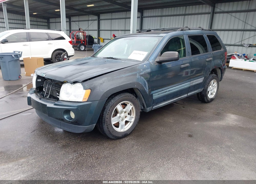 2005 JEEP GRAND CHEROKEE LAREDO VIN: 1J4GS48K55C539316