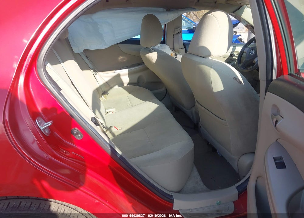 2011 TOYOTA COROLLA LE VIN: 2T1BU4EE0BC540109