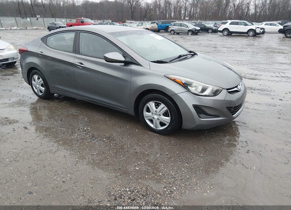 2016 HYUNDAI ELANTRA SE VIN: KMHDH4AEXGU638220