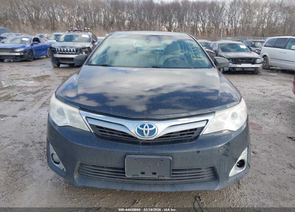 2013 TOYOTA CAMRY HYBRID XLE VIN: 4T1BD1FK7DU076854