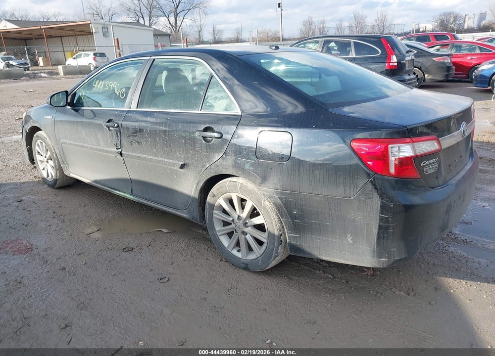 2013 TOYOTA CAMRY HYBRID XLE VIN: 4T1BD1FK7DU076854