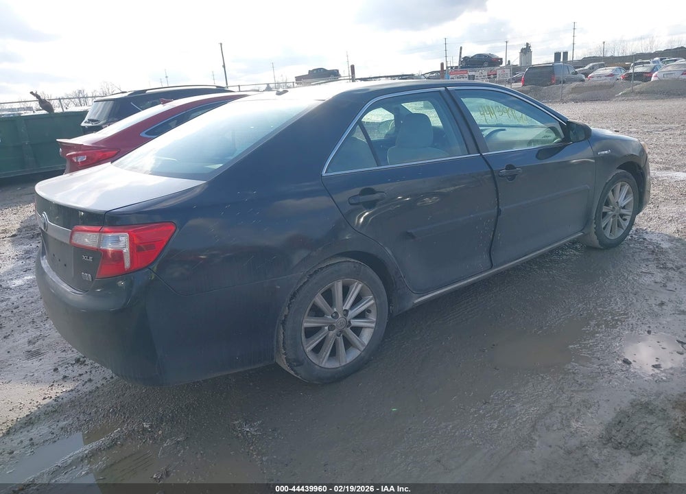 2013 TOYOTA CAMRY HYBRID XLE VIN: 4T1BD1FK7DU076854