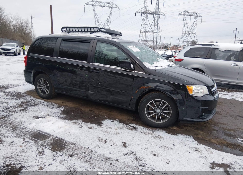 2017 DODGE GRAND CARAVAN SXT VIN: 2C4RDGCG1HR857166