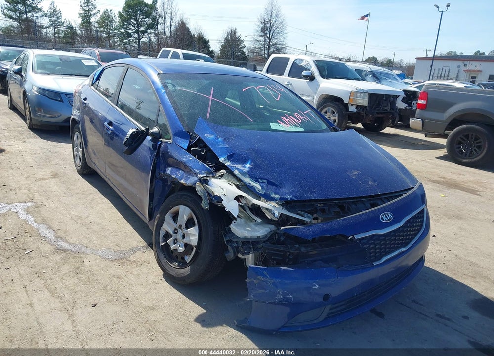 2017 KIA FORTE LX VIN: 3KPFK4A72HE127214