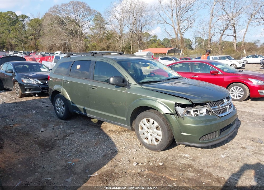 2016 DODGE JOURNEY SE VIN: 3C4PDCAB2GT157658