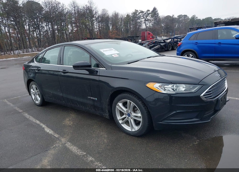 2018 FORD FUSION HYBRID S VIN: 3FA6P0UU5JR254460