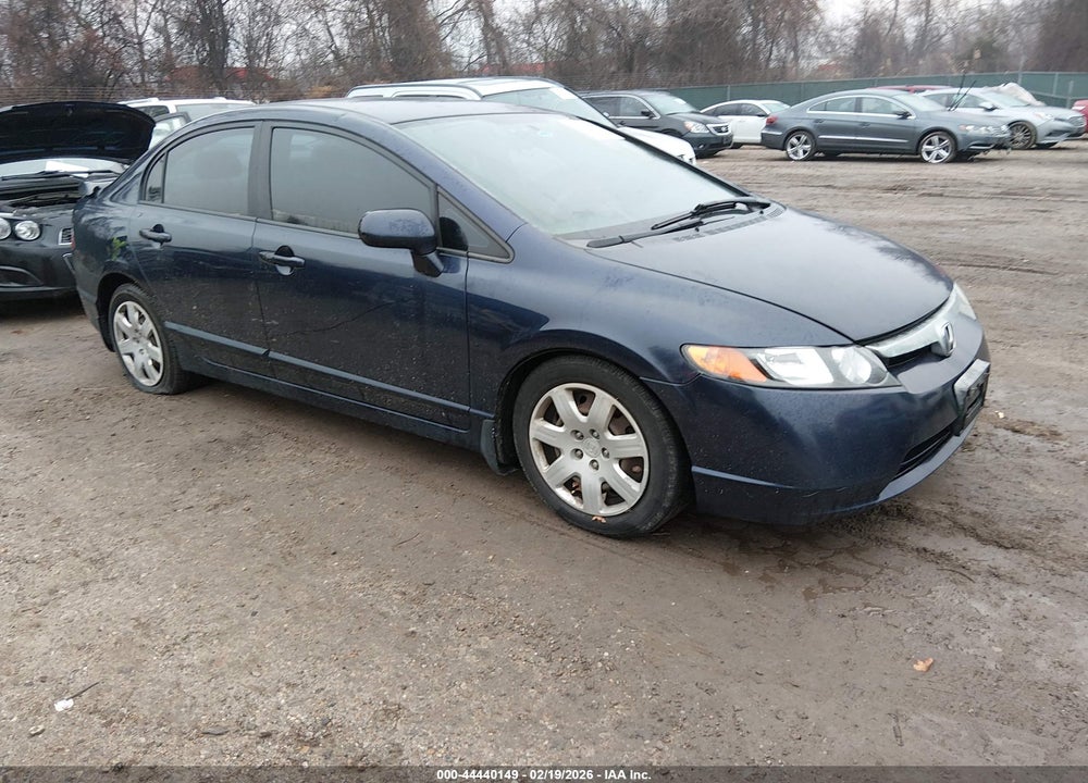 2007 HONDA CIVIC LX VIN: 1HGFA165X7L099422