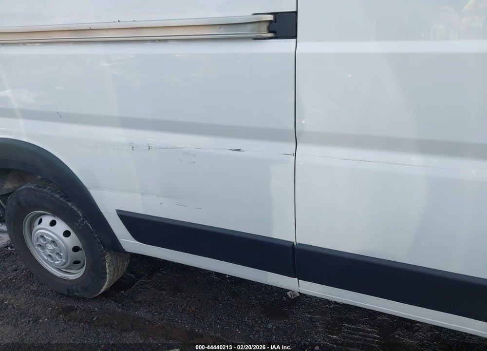 2021 RAM PROMASTER 3500 CARGO VAN HIGH ROOF 159 WB EXT VIN: 3C6FRVJG9ME501434