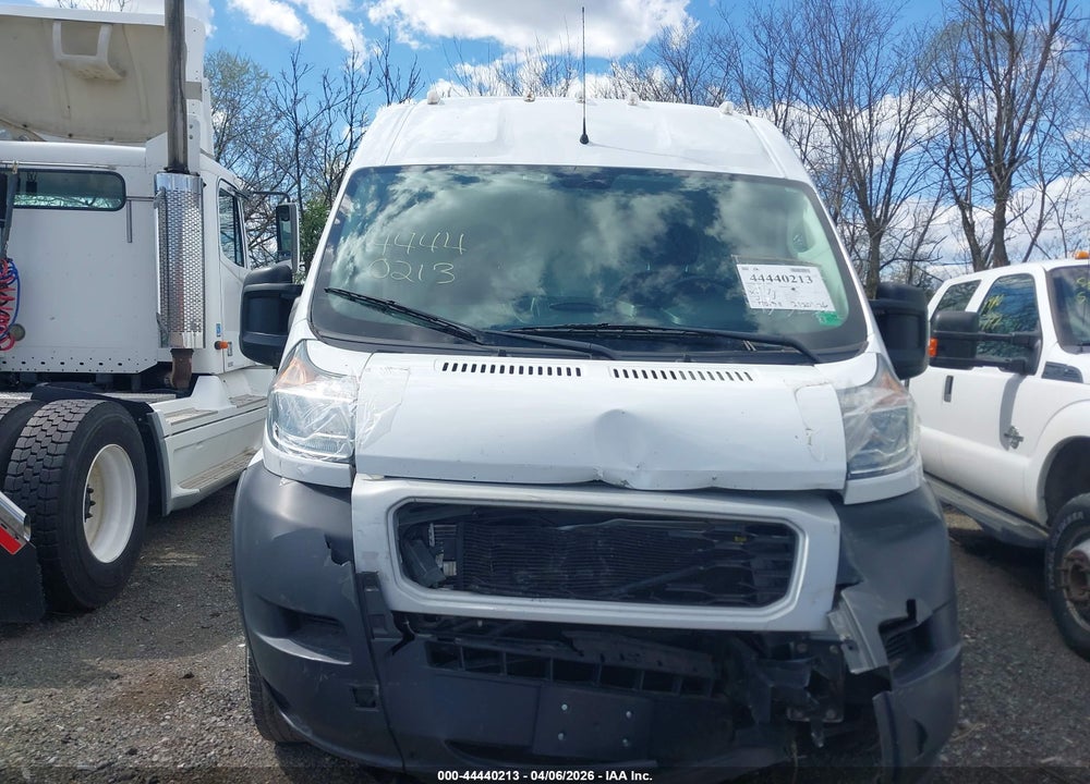 2021 RAM PROMASTER 3500 CARGO VAN HIGH ROOF 159 WB EXT VIN: 3C6FRVJG9ME501434