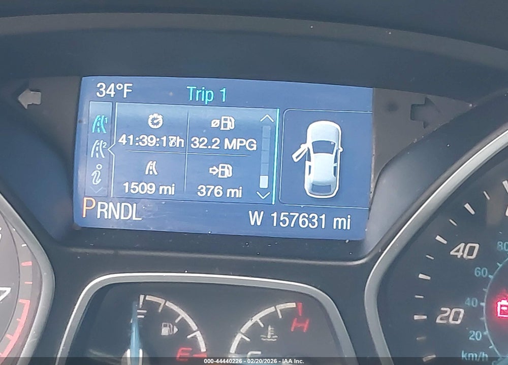 2014 FORD FOCUS SE VIN: 1FADP3K23EL298634