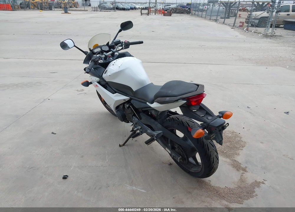 2012 YAMAHA FZ6 R VIN: JYARJ18E4CA009790