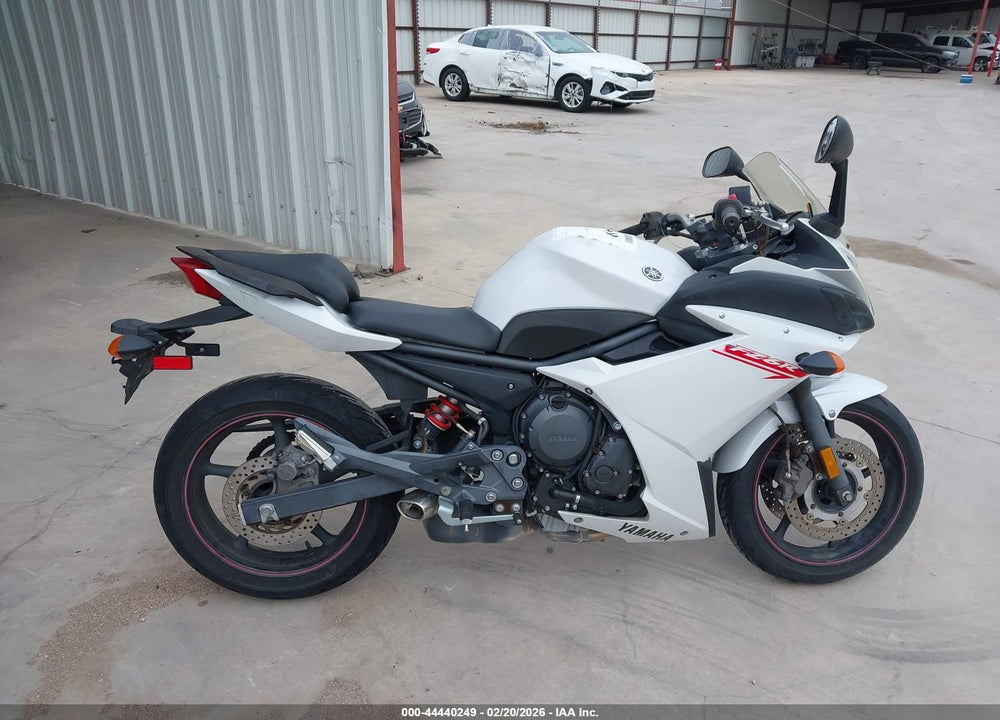 2012 YAMAHA FZ6 R VIN: JYARJ18E4CA009790