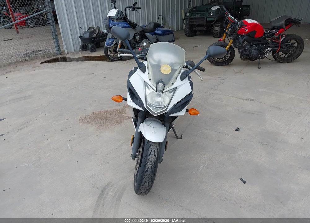 2012 YAMAHA FZ6 R VIN: JYARJ18E4CA009790