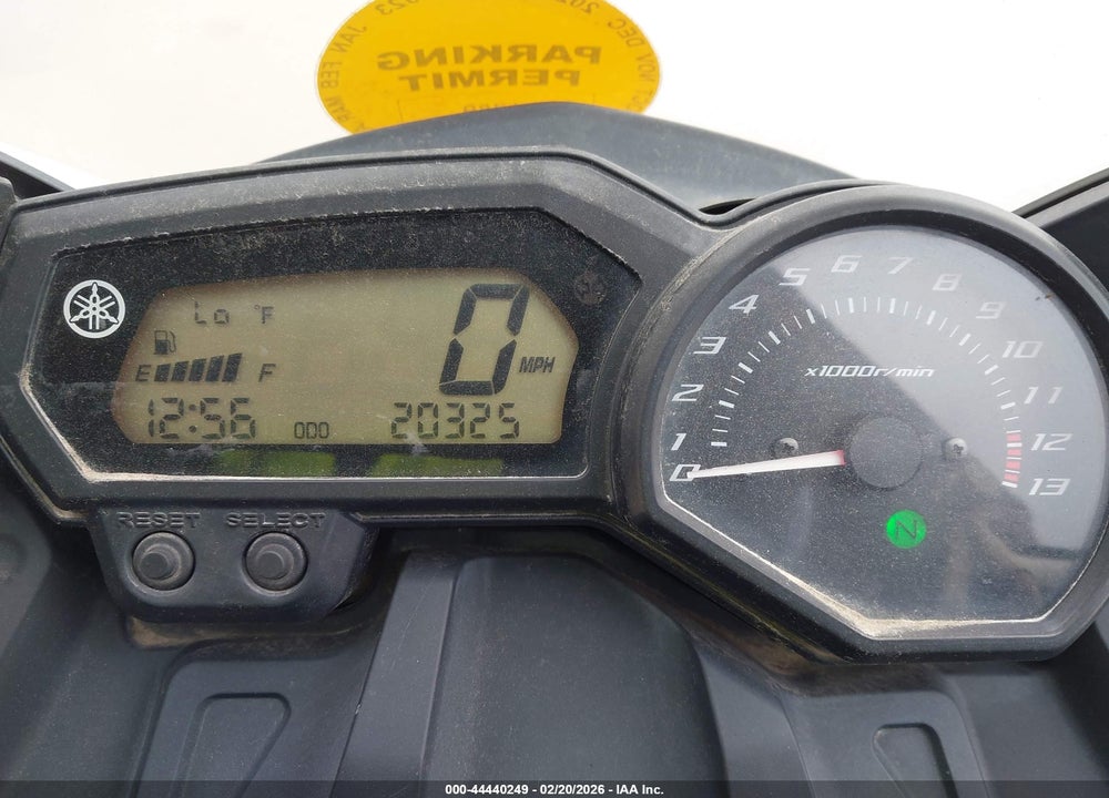 2012 YAMAHA FZ6 R VIN: JYARJ18E4CA009790