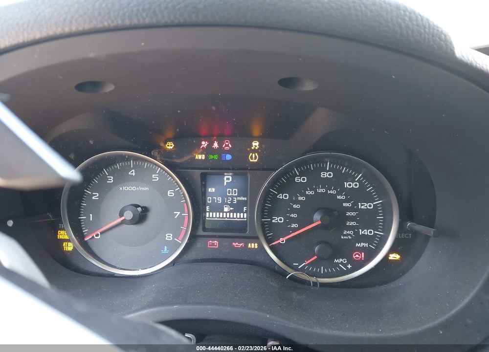 2014 SUBARU XV CROSSTREK 2.0I LIMITED VIN: JF2GPAGC5E8298135