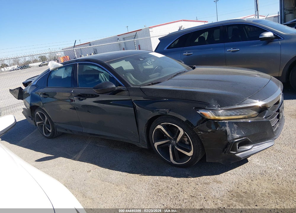 2021 HONDA ACCORD SPORT 2.0T VIN: 1HGCV2F32MA011143