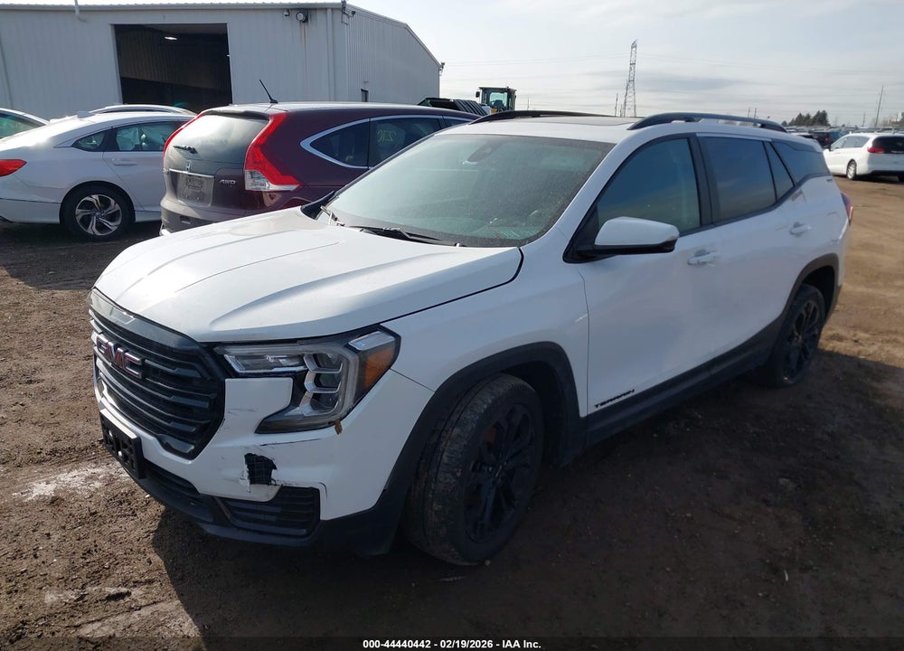 2022 GMC TERRAIN AWD SLE VIN: 3GKALTEV0NL175428