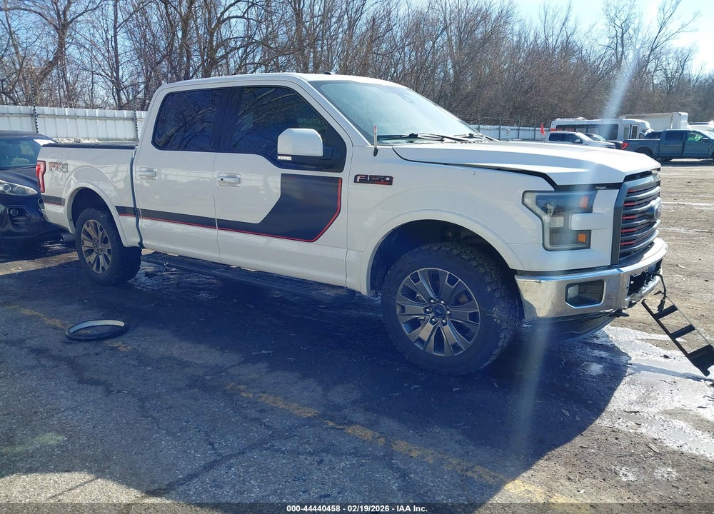 2016 FORD F-150 LARIAT VIN: 1FTEW1EF0GFC69923
