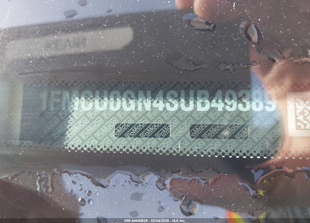 2025 FORD ESCAPE ACTIVE VIN: 1FMCU0GN4SUB49389