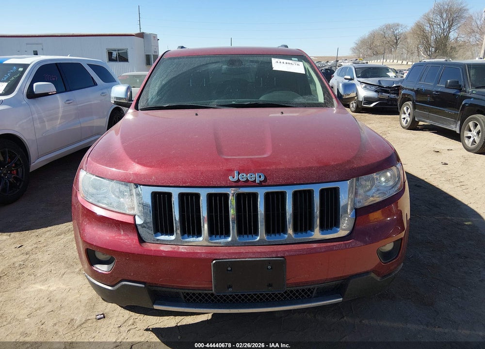 2013 JEEP GRAND CHEROKEE LIMITED VIN: 1C4RJFBGXDC638617