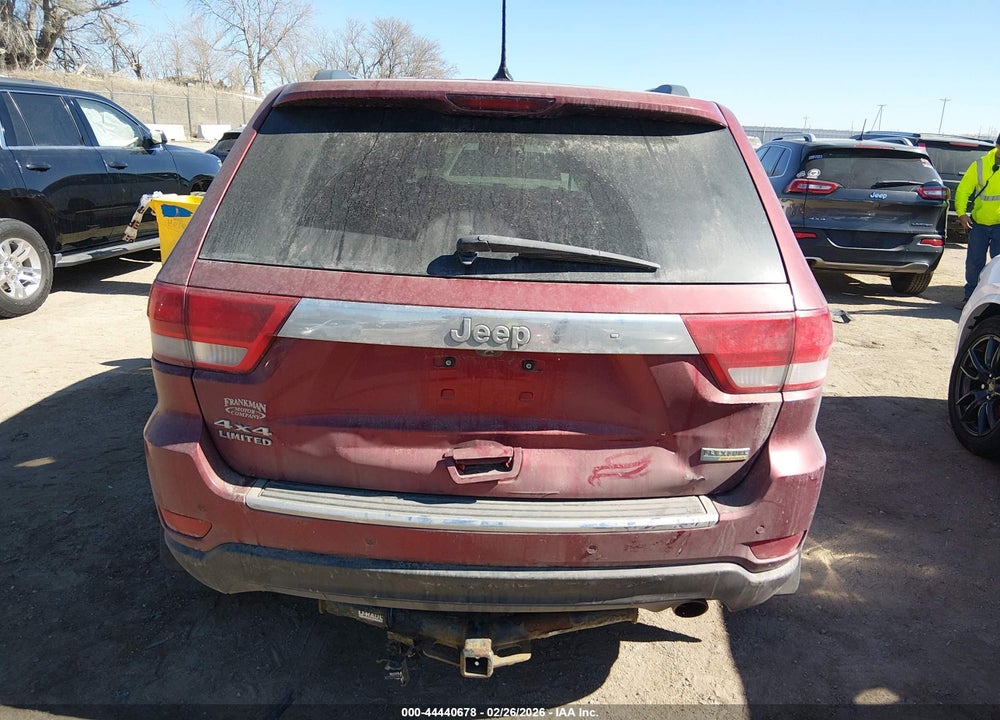 2013 JEEP GRAND CHEROKEE LIMITED VIN: 1C4RJFBGXDC638617