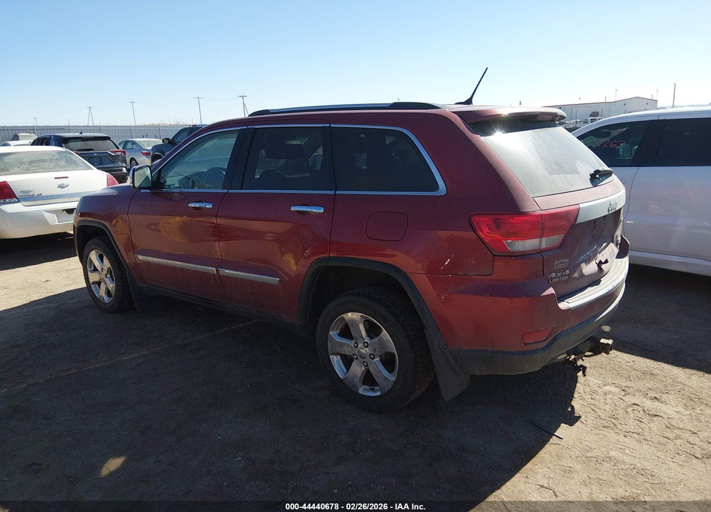 2013 JEEP GRAND CHEROKEE LIMITED VIN: 1C4RJFBGXDC638617