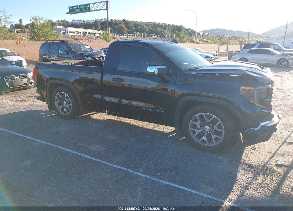 2024 GMC SIERRA 1500 2WD  STANDARD BOX PRO VIN: 3GTNHAEK2RG258480