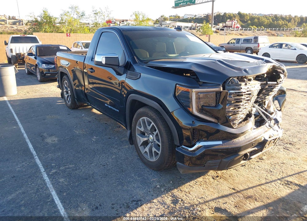 2024 GMC SIERRA 1500 2WD  STANDARD BOX PRO VIN: 3GTNHAEK2RG258480