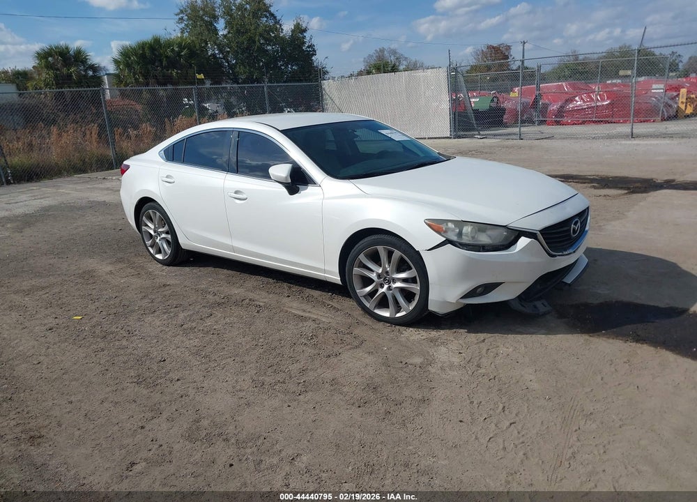 2014 MAZDA 6 I TOURING VIN: JM1GJ1V62E1132547