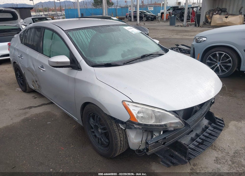 2014 NISSAN SENTRA SV VIN: 3N1AB7AP7EY260740