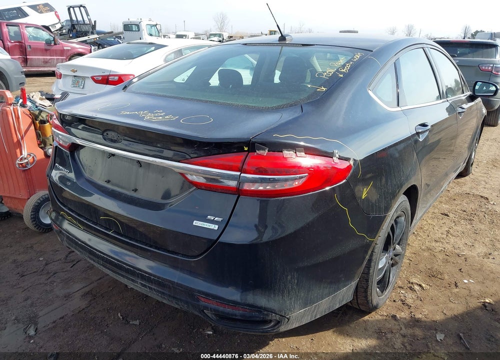 2018 FORD FUSION SE VIN: 3FA6P0HD5JR221145