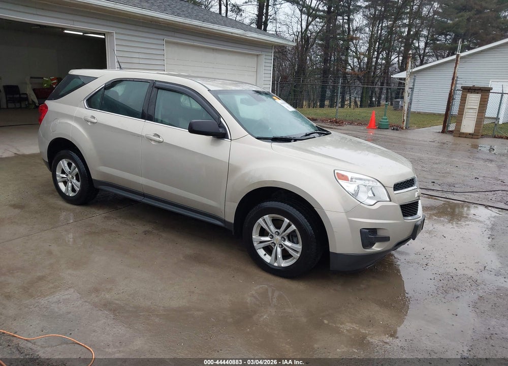 2012 CHEVROLET EQUINOX LS VIN: 2GNALBEK1C6321727
