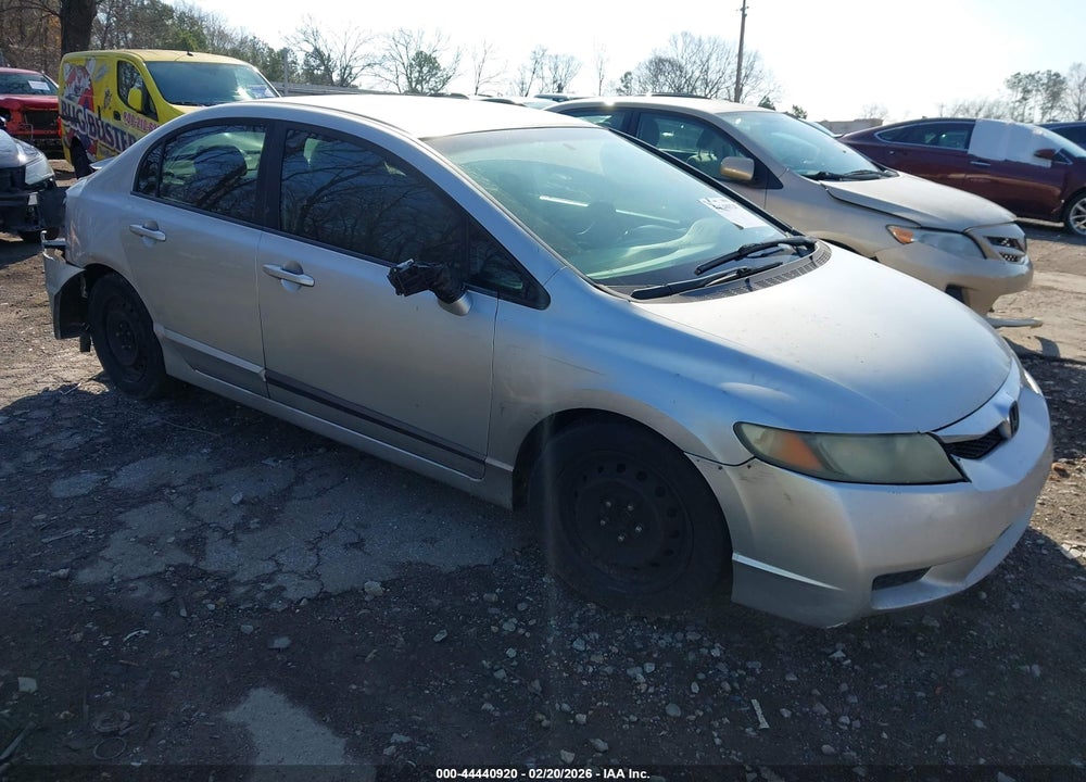 2011 HONDA CIVIC LX VIN: 19XFA1F5XBE043349
