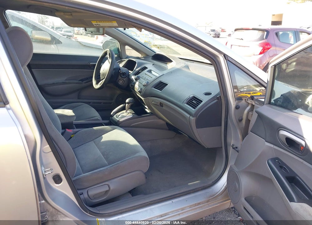 2011 HONDA CIVIC LX VIN: 19XFA1F5XBE043349