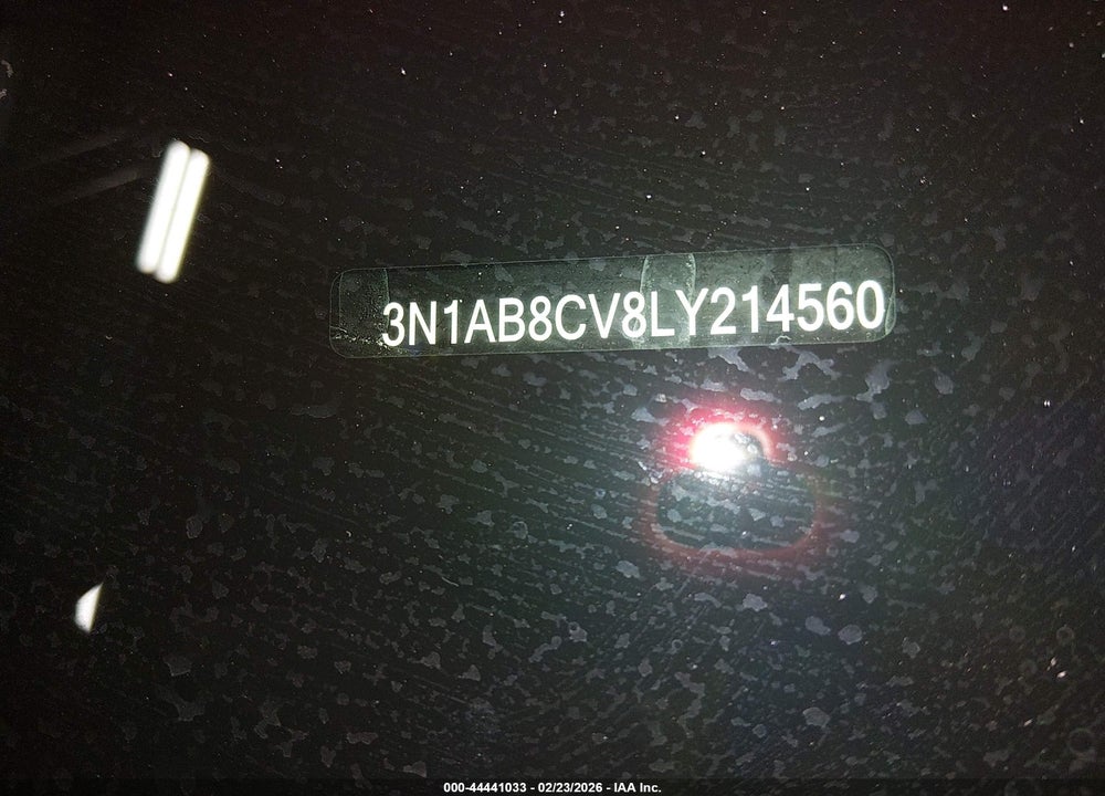 2020 NISSAN SENTRA SV XTRONIC CVT VIN: 3N1AB8CV8LY214560