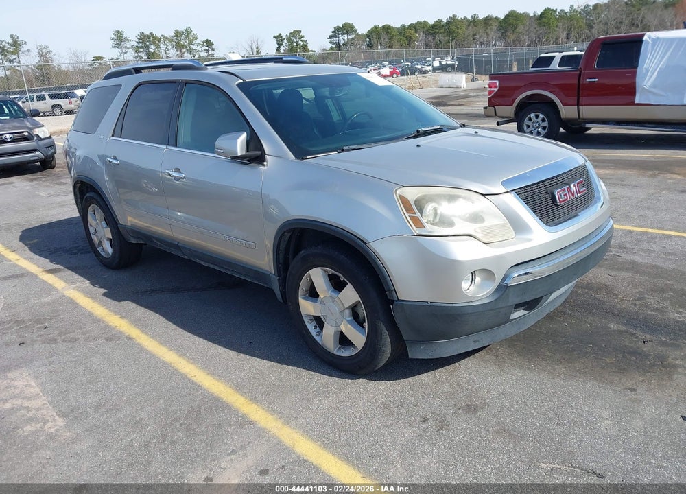 2008 GMC ACADIA SLT-2 VIN: 1GKER33718J257104
