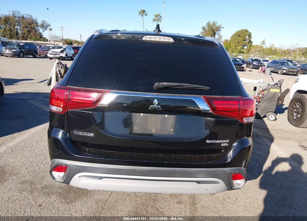 2019 MITSUBISHI OUTLANDER SEL VIN: JA4AD3A36KJ001213