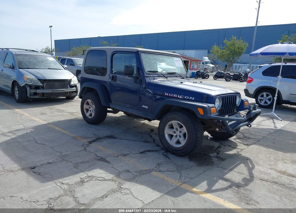 2003 JEEP WRANGLER RUBICON VIN: 1J4FA69S83P345619