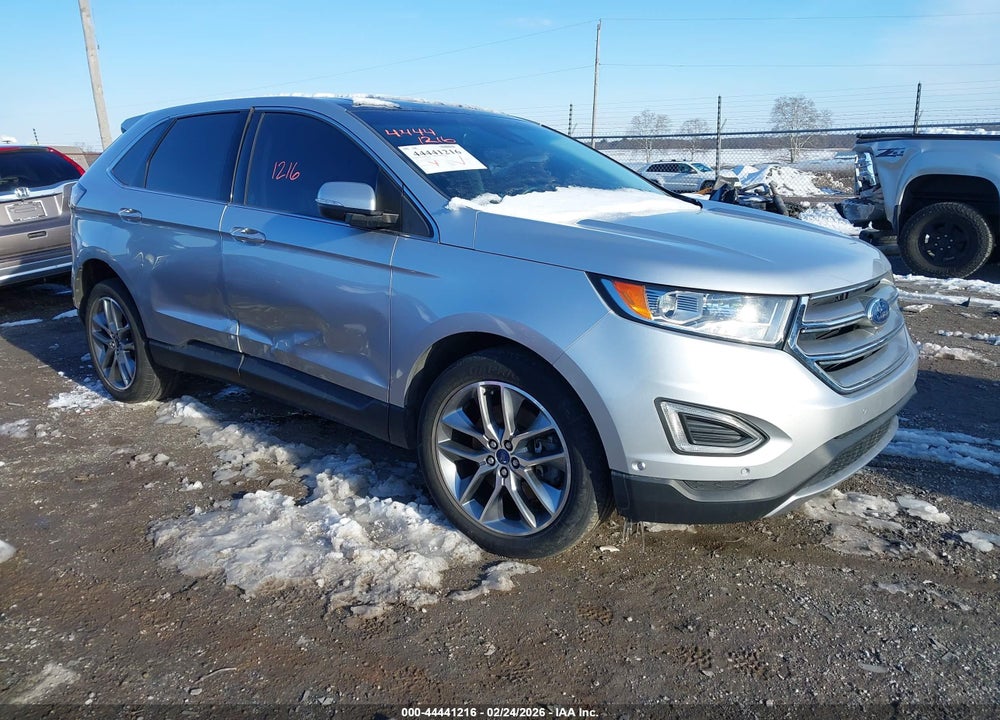 2017 FORD EDGE TITANIUM VIN: 2FMPK4K90HBC34785
