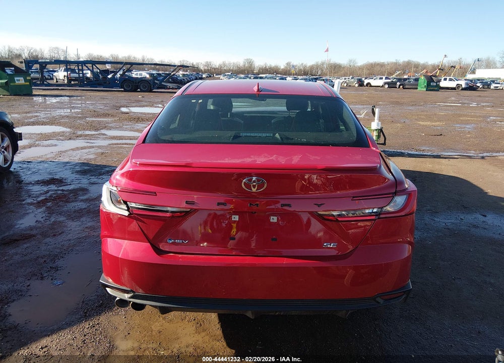 2025 TOYOTA CAMRY SE VIN: 4T1DAACK4SU123292