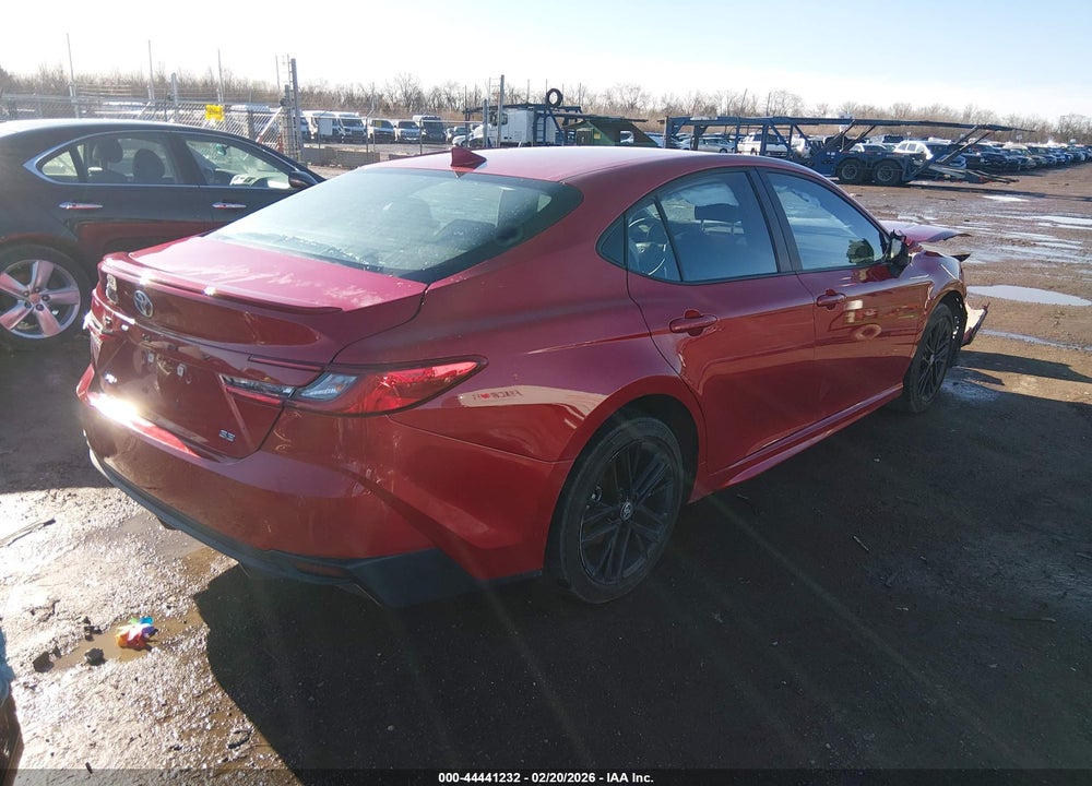 2025 TOYOTA CAMRY SE VIN: 4T1DAACK4SU123292
